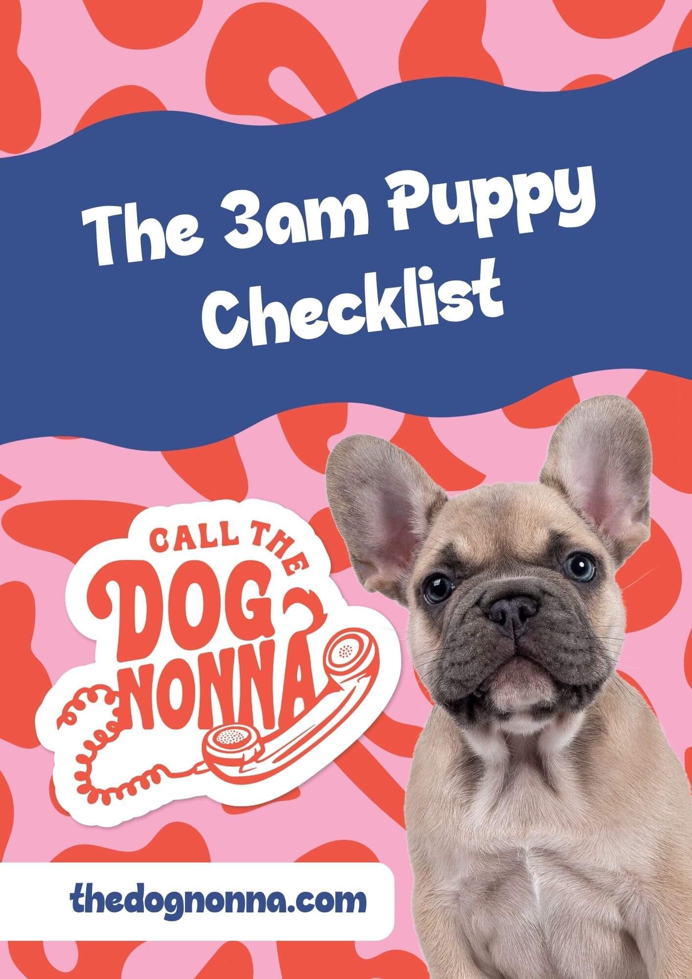 3am Puppy Checklist Cover