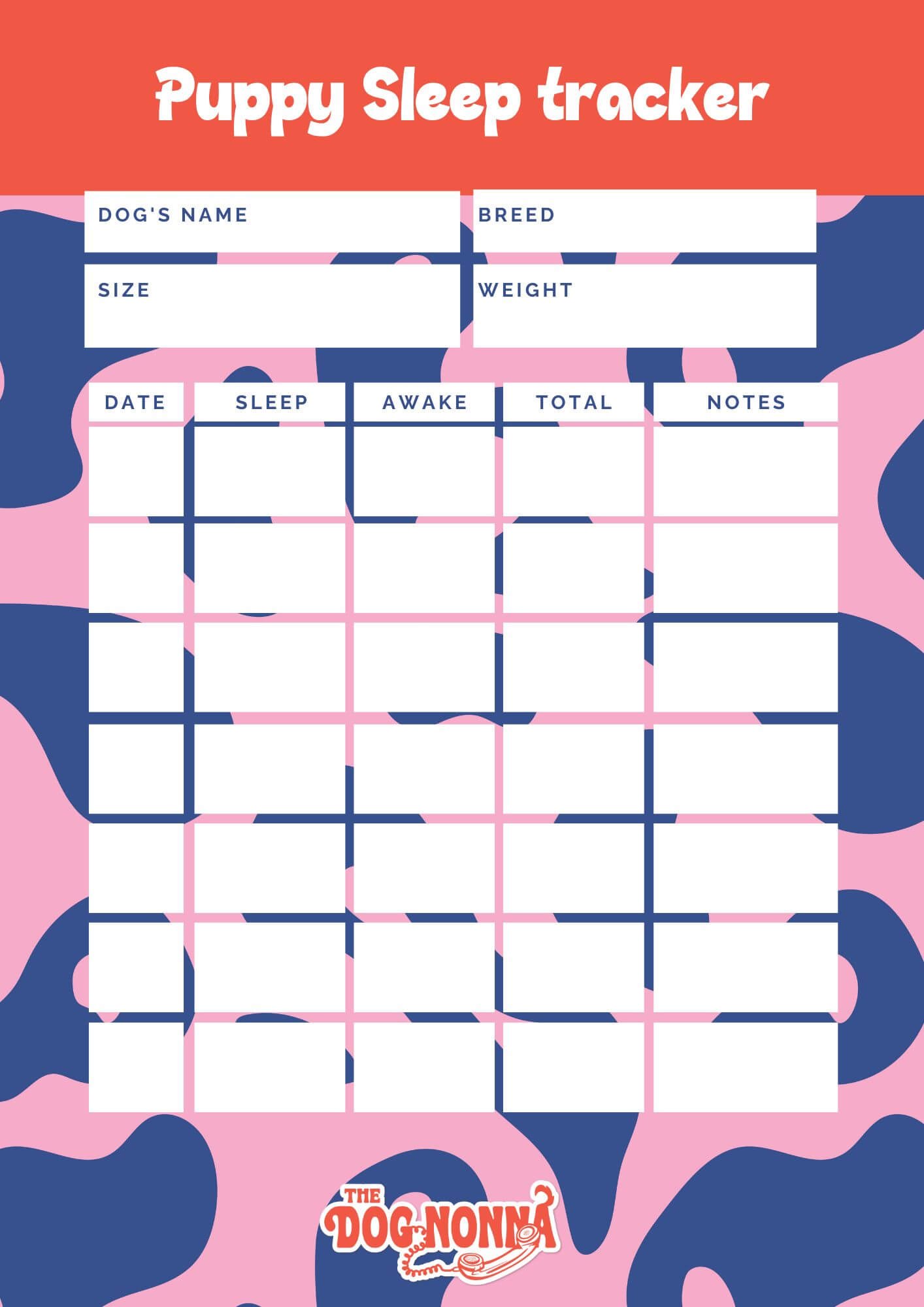 Puppy Sleep tracker